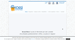 Desktop Screenshot of grossi.it