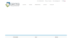 Desktop Screenshot of grossi.fr